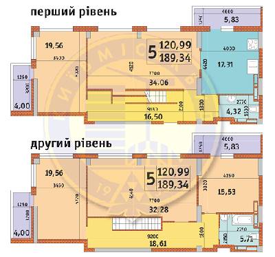 5+ комнат 189.34 м² в ЖК Голосеевский дворик от 25 000 грн/м², Киев