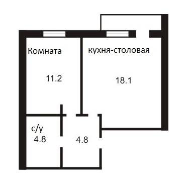 1-комнатная 38.9 м² в ЖК Петровский дворик от 13 210 грн/м², с. Святопетровское