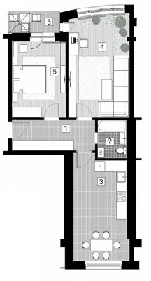 2-комнатная 67.03 м² в ЖК Женевьева-2 от 17 070 грн/м², г. Ирпень