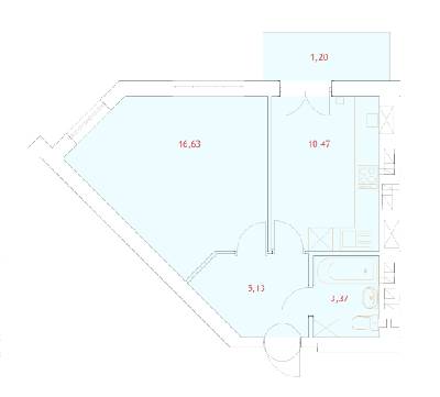 1-комнатная 36.8 м² в ЖК Green Yard от 10 700 грн/м², г. Ирпень