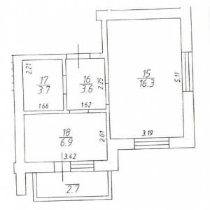 1-кімнатна 33 м² в ЖК Матросова від 15 000 грн/м², м. Ірпінь