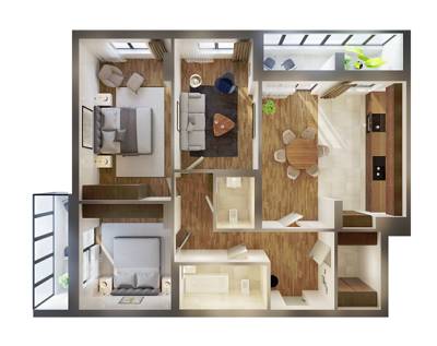 3-комнатная 110.22 м² в ЖК New York Concept House от 63 050 грн/м², Киев
