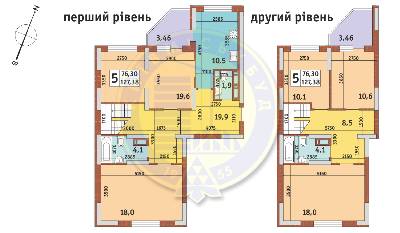 5+ кімнат 127.38 м² в ЖК Новомостицько-Замковецький від 17 000 грн/м², Київ