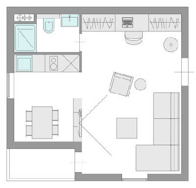 2-кімнатна 32.5 м² в ЖК Ясний від 10 800 грн/м², с. Ясногородка