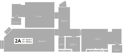2-комнатная 67.57 м² в ЖК Авиатор от 21 000 грн/м², пгт Гостомель