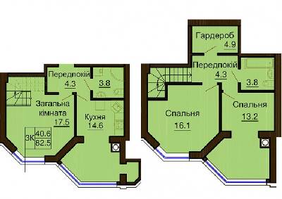 3-кімнатна 82.5 м² в ЖК Софія Клубний від 24 000 грн/м², с. Софіївська Борщагівка