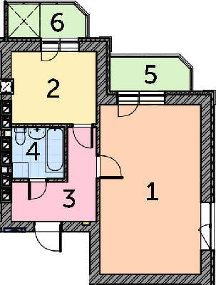 1-комнатная 51.46 м² в ЖК Ирпенские Липки от 17 000 грн/м², г. Ирпень