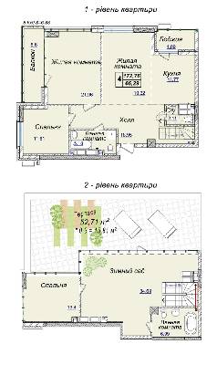 4-комнатная 172.76 м² в ЖК Новопечерские Липки от 34 390 грн/м², Киев