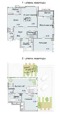 4-комнатная 170.71 м² в ЖК Новопечерские Липки от 34 390 грн/м², Киев