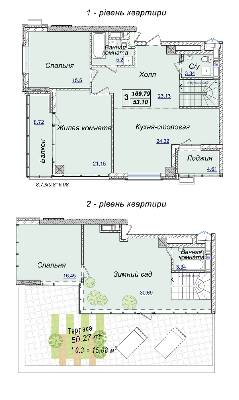 3-кімнатна 169.79 м² в ЖК Новопечерські Липки від 34 390 грн/м², Київ