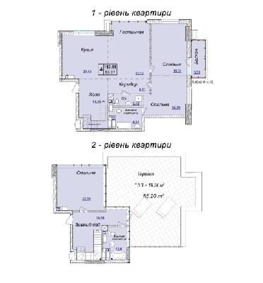 4-комнатная 180.68 м² в ЖК Новопечерские Липки от 34 390 грн/м², Киев