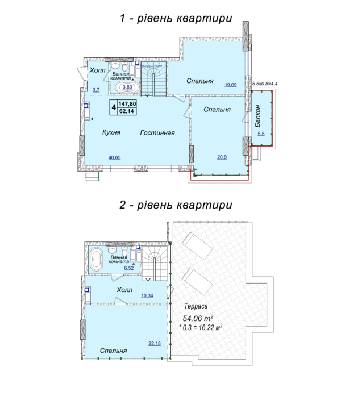 4-комнатная 147.8 м² в ЖК Новопечерские Липки от 34 390 грн/м², Киев