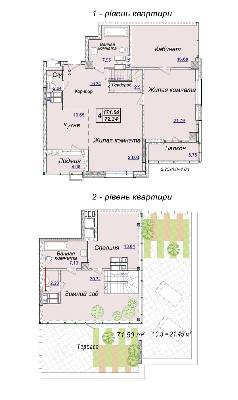4-комнатная 171.6 м² в ЖК Новопечерские Липки от 34 390 грн/м², Киев