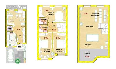 Таунхаус 183 м² в КГ Чарівні Стежки от 15 191 грн/м², с. Лесники