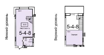1-комнатная 36.2 м² в ЖК Smart от 12 900 грн/м², с. Крыжановка
