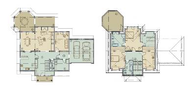 Коттедж 288.58 м² в КП Blaue Lagune от застройщика, пгт Козин