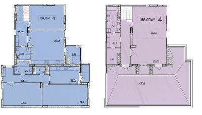 Двухуровневая 156 м² в ЖК Дружба Хаус от 14 500 грн/м², г. Волочиск