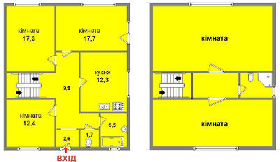 Коттедж 120 м² в КП Ledovskiy от 13 333 грн/м², Хмельницкий