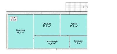 2-комнатная 74 м² в ЖК на ул. Малиновского, 20 от 30 100 грн/м², Винница