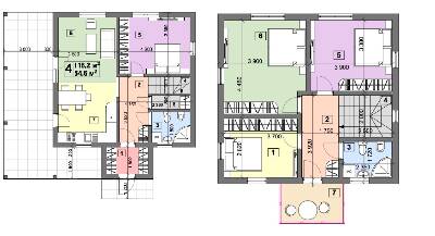 Коттедж 118.2 м² в КГ Лесной Хуторок от 16 328 грн/м², с. Горенка