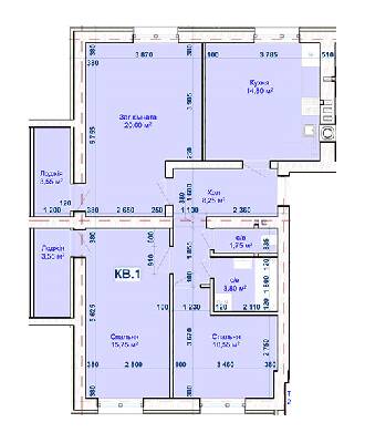 3-комнатная 82 м² в ЖК Хотів от 15 800 грн/м², с. Хотов