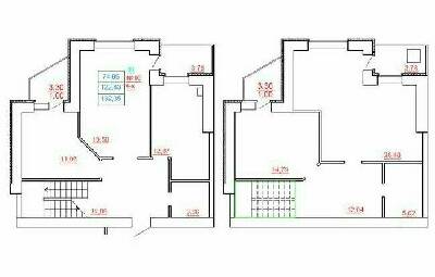 Дворівнева 132.35 м² в ЖК Острів від 10 300 грн/м², м. Миргород