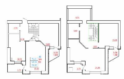 Двухуровневая 130.08 м² в ЖК Остров от 10 300 грн/м², г. Миргород