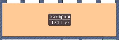 Приміщення вільного призначення 124.1 м² в ЖК Мрія від забудовника, Чернігів