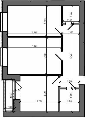 2-комнатная 69.7 м² в ЖК Театральний от 22 000 грн/м², Ровно