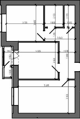 2-кімнатна 70.8 м² в ЖК Театральний від 22 000 грн/м², Рівне