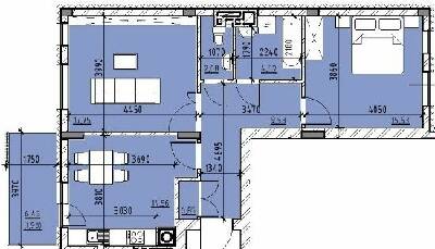 2-комнатная 64.65 м² в ЖК Бейкер Стрит. Шерлок Холмс от 40 500 грн/м², Львов