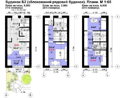 Таунхаус 86.8 м² в Таунхауси New Smart X від забудовника, с. Софіївська Борщагівка
