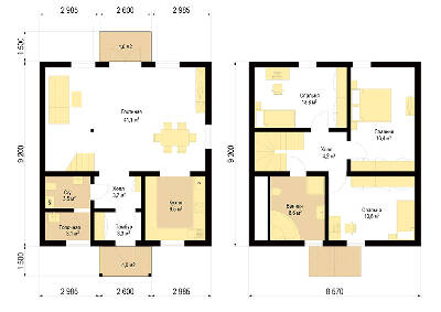 Коттедж 166 м² в КП Хуторок от 326 470 грн/м², с. Крушинка