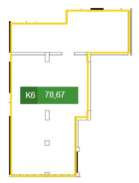 Приміщення вільного призначення 78.67 м² в ЖК Green Side від забудовника, м. Ірпінь