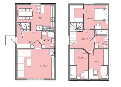 Дуплекс 120 м² в КМ Країна Мрій від 12 167 грн/м², Рівне