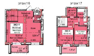 3-комнатная 92.3 м² в ЖК Вышгород Сити Парк от 20 000 грн/м², г. Вышгород