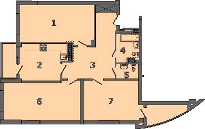 3-комнатная 103.25 м² в ЖК на ул. Яцкова, 20Б от 26 800 грн/м², Львов