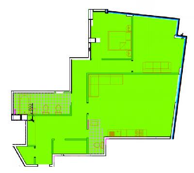 2-кімнатна 111.15 м² в ЖК Central Park від 28 500 грн/м², Дніпро