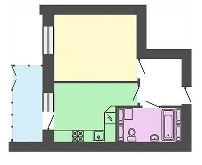 1-комнатная 44.37 м² в ЖК Жемчужина Днепра на Героев от 17 300 грн/м², Черкассы