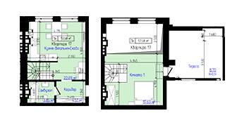 Дворівнева 57.58 м² в ЖК Viking Home від 16 000 грн/м², м. Ірпінь