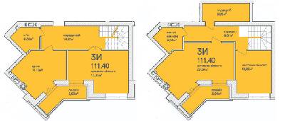 Двухуровневая 111.4 м² в ЖК Синергия Сити (Kvartal Group) от 19 000 грн/м², г. Ирпень