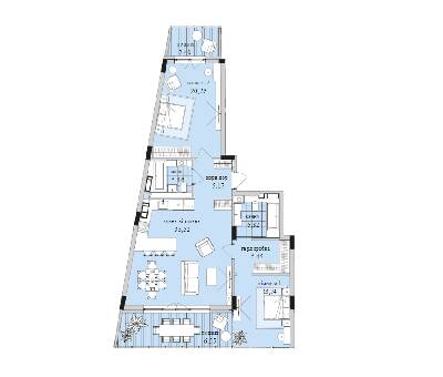 2-кімнатна 101.88 м² в ЖК Park Lake City від 34 086 грн/м², с. Підгірці