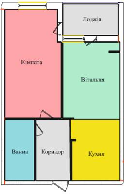 1-кімнатна 54.22 м² в ЖК на просп. Злуки, ЗА, 5А від 14 000 грн/м², Тернопіль
