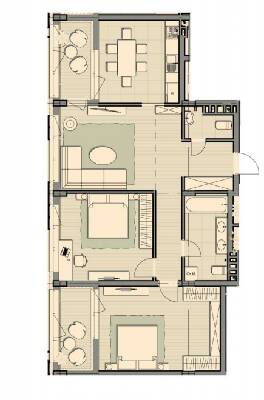 3-комнатная 102.3 м² в ЖК Luxberry lakes & forest от 35 280 грн/м², пгт Козин