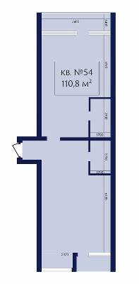 Вільне планування 110.8 м² в ЖК MAGНИТ. Будинок на Фонтанці від 39 600 грн/м², Одеса