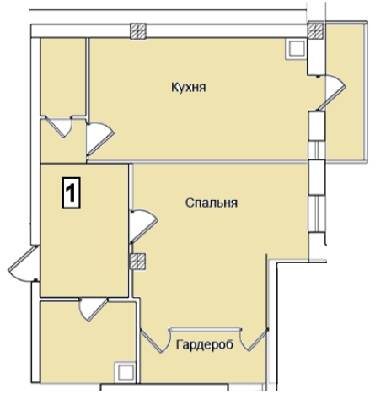 1-кімнатна 55.7 м² в ЖК English house від 26 300 грн/м², с. Крижанівка