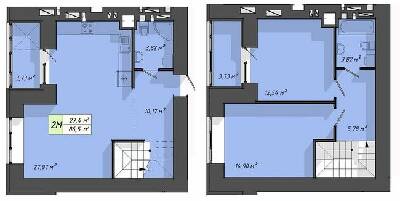 Дворівнева 86.5 м² в ЖК Львівський від 14 500 грн/м², Тернопіль