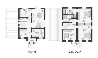 Коттедж 196 м² в КГ Park House от 41 633 грн/м², с. Гора