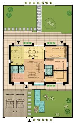 Коттедж 130 м² в КП Уютный от 21 538 грн/м², г. Южное