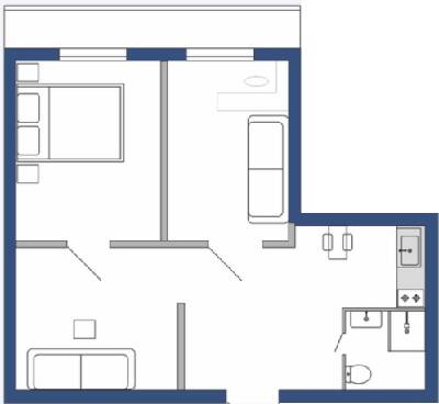3-комнатная 57.4 м² в ЖК Сузирья 2020 от 14 500 грн/м², Кропивницкий